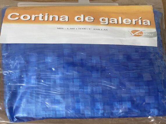 Cortina pvc galería